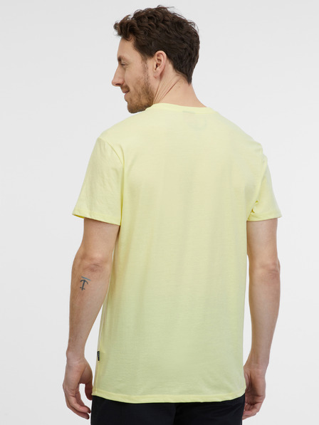 Sam 73 Hellgelbes Herren-T-Shirt SAM 73 Fabio