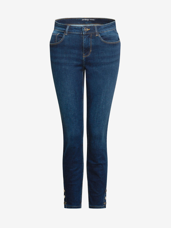 Orsay Dunkelblaue Skinny Fit Jeans ORSAY