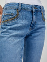 Orsay Hellblaue abgeschnittene Skinny Fit Jeans ORSAY