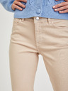 Orsay Beigefarbene Damenjeans Straight Fit ORSAY