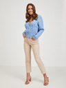 Orsay Beigefarbene Damenjeans Straight Fit ORSAY