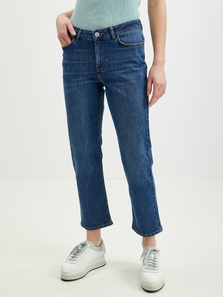 Orsay Dunkelblaue Damenjeans mit gerader Passform ORSAY