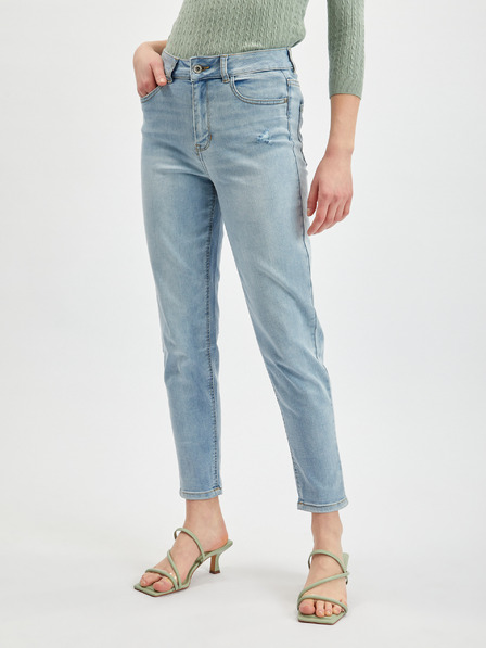 Orsay Hellblaue Mom Jeans für Damen ORSAY