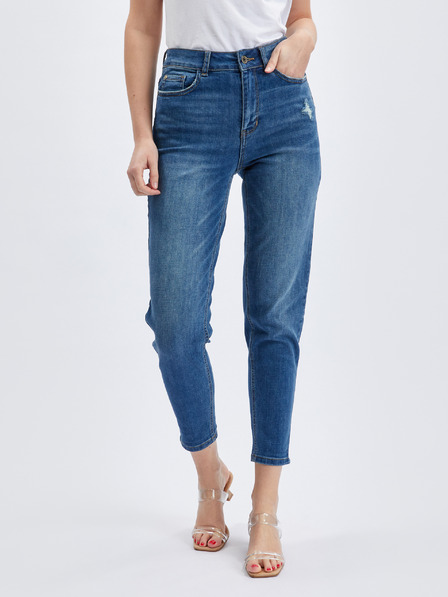 Orsay Dunkelblaue Damen Mom-Jeans ORSAY