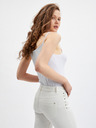 Orsay Weiße Damen-Cropped-Jeans ORSAY