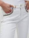 Orsay Weiße cropped Skinny-Jeans ORSAY