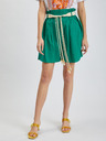 Orsay Grüne Damen-Leinen-Shorts ORSAY