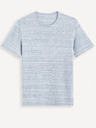 Celio Hellblaues Herren-T-Shirt Celio Gejecte