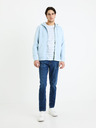 Celio Weißes Herren-Basic-T-Shirt Celio Gebaser
