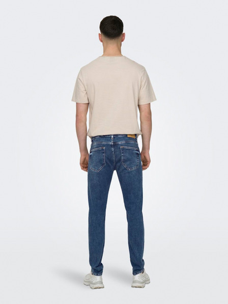 ONLY & SONS Dunkelblaue Herren Skinny Fit Jeans ONLY & SONS Warp