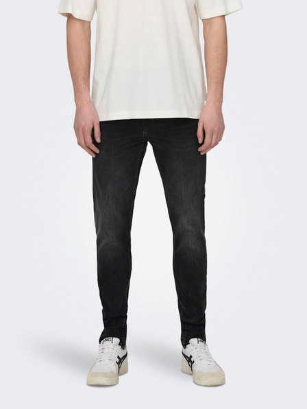ONLY & SONS Schwarze Herren Skinny Fit Jeans ONLY & SONS Warp