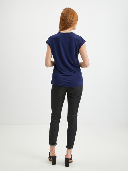 Orsay Dunkelblaue Damen Bluse ORSAY