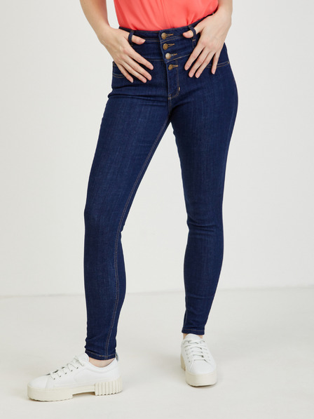 Orsay Dunkelblaue Skinny Fit Jeans Damen ORSAY