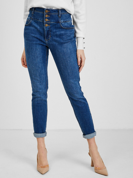 Orsay Dunkelblaue Skinny Fit Jeans Damen ORSAY