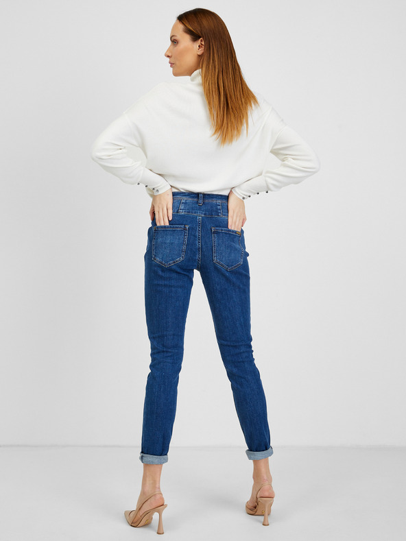 Orsay Dunkelblaue Skinny Fit Jeans Damen ORSAY
