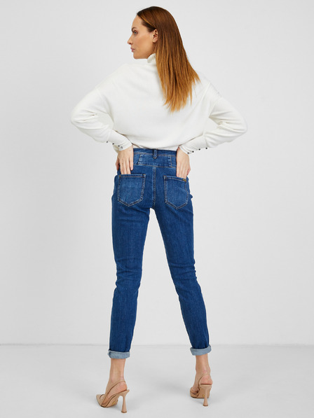 Orsay Dunkelblaue Skinny Fit Jeans Damen ORSAY