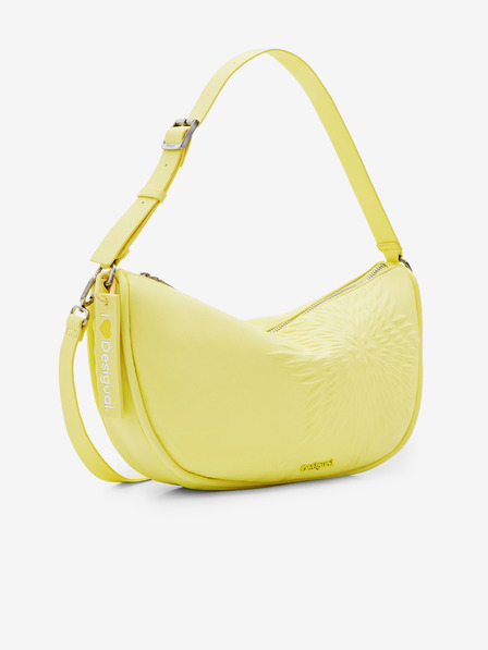 Desigual Hellgelbe Desigual Aquiles Z Sheffield Damenhandtasche