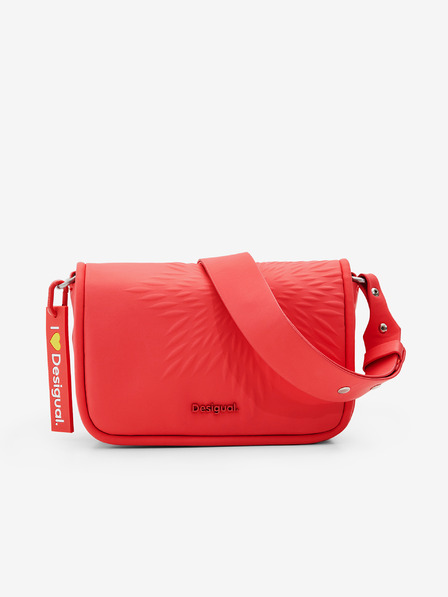 Desigual Koralle Damen Desigual Aquiles Z Gales Handtasche