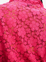Desigual Dunkelrosa Desigual Siena Damen-Spitzenhemd