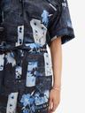 Desigual Dunkelblauer gemusterter Damen Jumpsuit Desigual Napoles