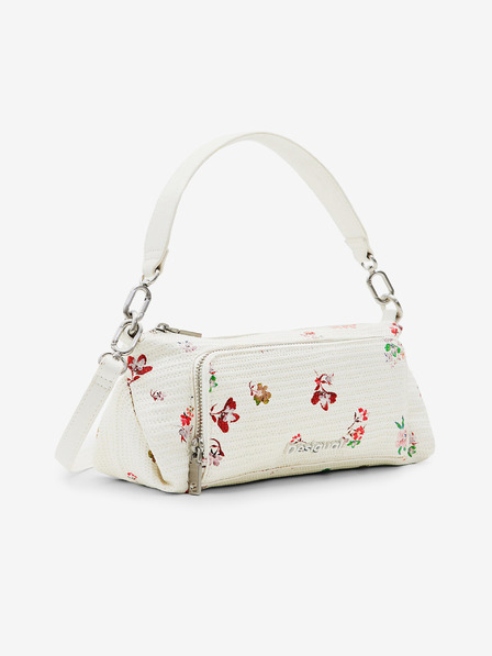 Desigual Weiße Damen Floral Desigual Delirium Urus Maxi Handtasche