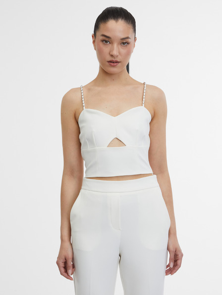 Orsay Cremefarbenes Damen-Top ORSAY