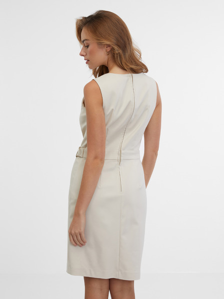 Orsay Beigefarbenes Damenkleid ORSAY