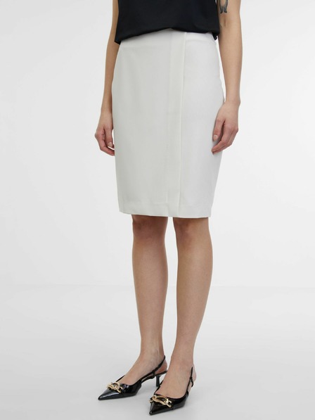 Orsay Cremefarbener  Damen-Rock ORSAY