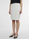 Orsay Cremefarbener  Damen-Rock ORSAY