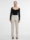 Orsay Beige Damenhose ORSAY