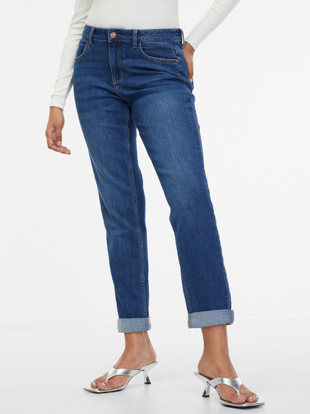 Orsay Dunkelblaue Damen Boyfriend Jeans ORSAY