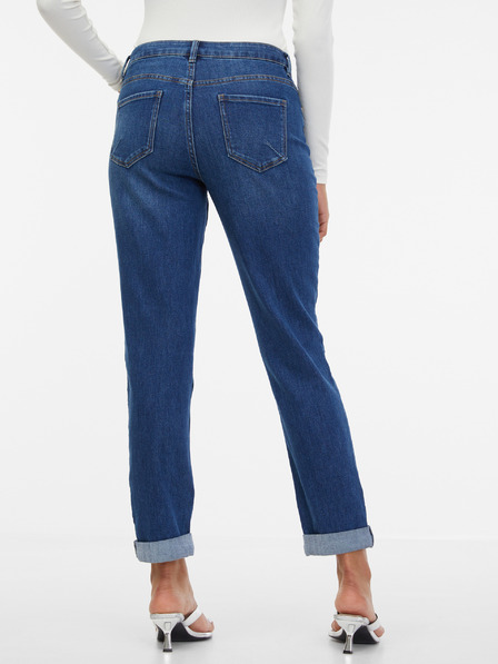 Orsay Dunkelblaue Damen Boyfriend Jeans ORSAY