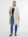 Orsay Beige Damen-Weste ORSAY