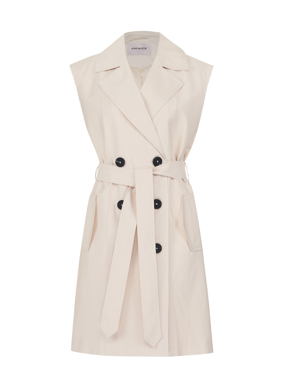 Orsay Beige Damen-Weste ORSAY