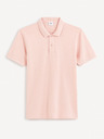 Celio Hellrosa Herren-Poloshirt Basic Celio Teone
