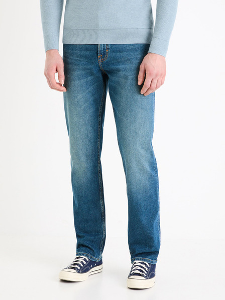 Celio Blaue Herrenjeans Straight Fit Celio C5
