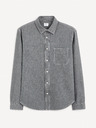 Celio Graues Herren Jeanshemd Celio Gagusti1