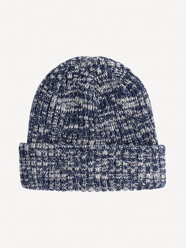 Celio Dunkelblaue Herren-Wintermütze von Celio Fibeamix