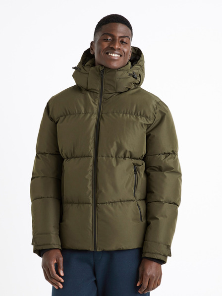 Celio Khaki Herren Steppwinterjacke Celio CUNOTTE