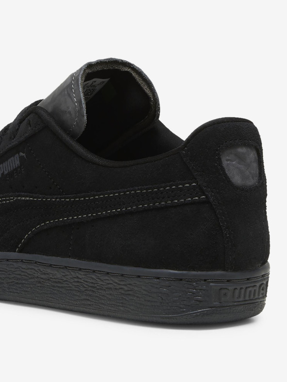 Puma Schwarze Wildleder-Sneakers Puma Suede Lux