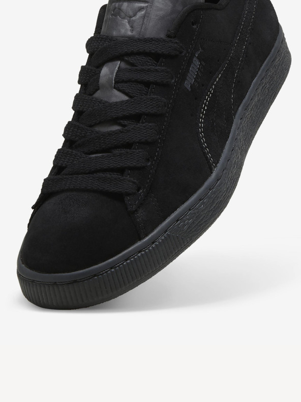 Puma Schwarze Wildleder-Sneakers Puma Suede Lux