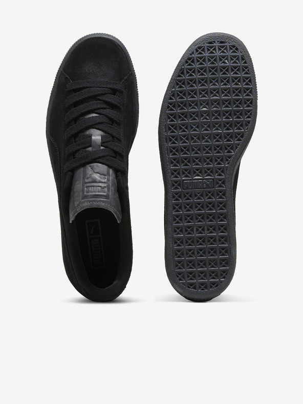 Puma Schwarze Wildleder-Sneakers Puma Suede Lux