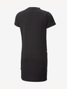 Puma Schwarzes Puma ESS+ Logo Kleid für Mädchen