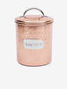 SIFCON Keksdose aus rostfreiem Stahl in Rosa und Gold SIFCON