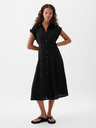GAP Midikleid aus Leinenmischung GAP