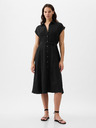 GAP Midikleid aus Leinenmischung GAP