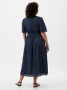 GAP Midikleid aus Denim mit Spitze GAP