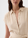 GAP Midikleid aus Leinenmischung GAP