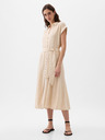 GAP Midikleid aus Leinenmischung GAP