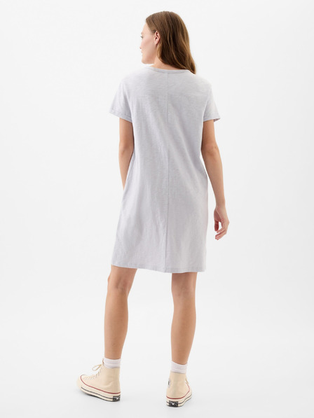 GAP Kleid mit Metallic-Logo GAP